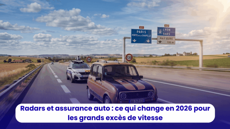 Radars et assurance auto - ce qui change en 2026 pour les grands excès de vitesse - Pereire Assurances - pereire.co